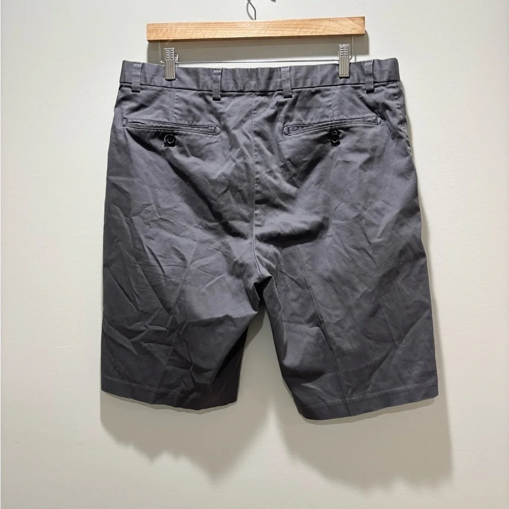 BANANA REPUBLIC Men’s Casual Emerson Short in Grey Cotton Spandex Sz 35